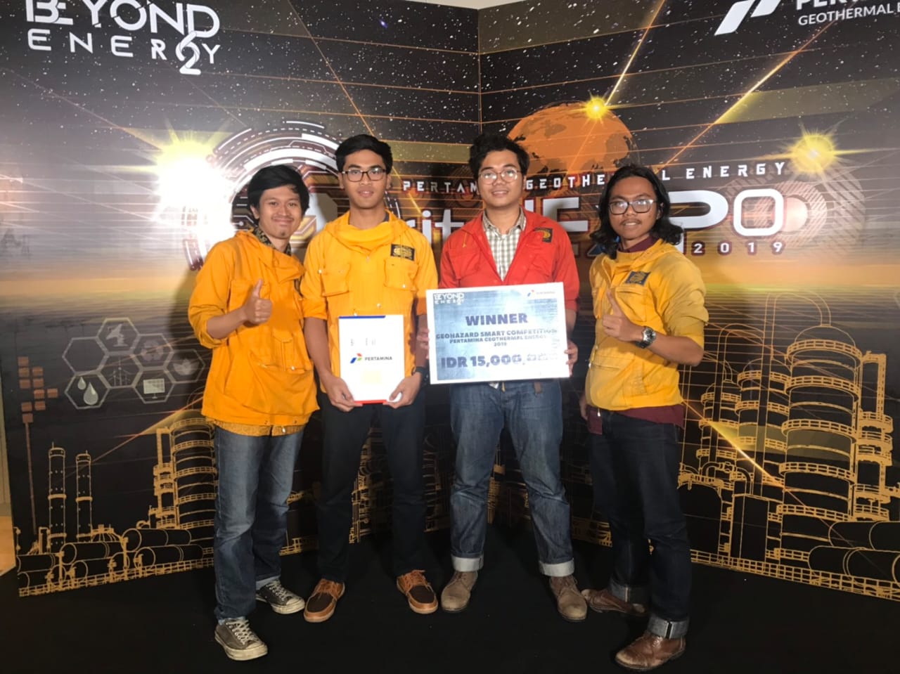 Tim ITB Meraih Juara Pertama di Geohazard Smart Competition 2019
