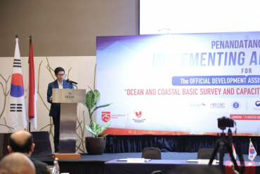 Penandatanganan Implementing Arrangement for The Official Development Assistance (ODA) Project “Ocean and Coastal Basic Survey Capacity Enhancement in Cirebon Indonesia