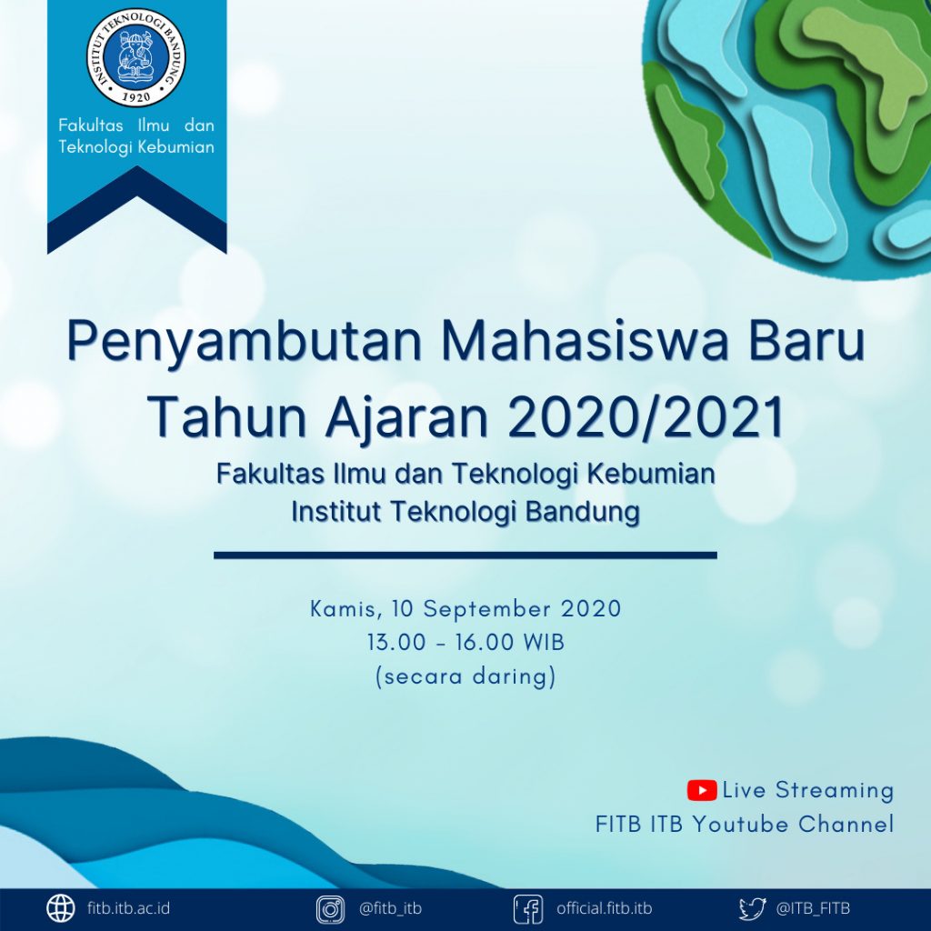 Penyambutan Mahasiswa Baru Tahun Ajaran 2020/2021 – FITB