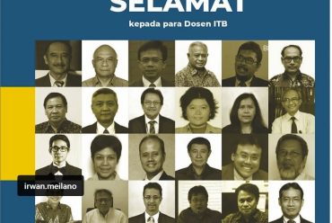 Dekan FITB dan Prof. Ketut Wikantika terpilih Sebagai Anggota Biasa pada Akademi dalam Bidang Ilmu Rekayasa – Akademi Ilmu Pengetahuan Indonesia (AIPI)