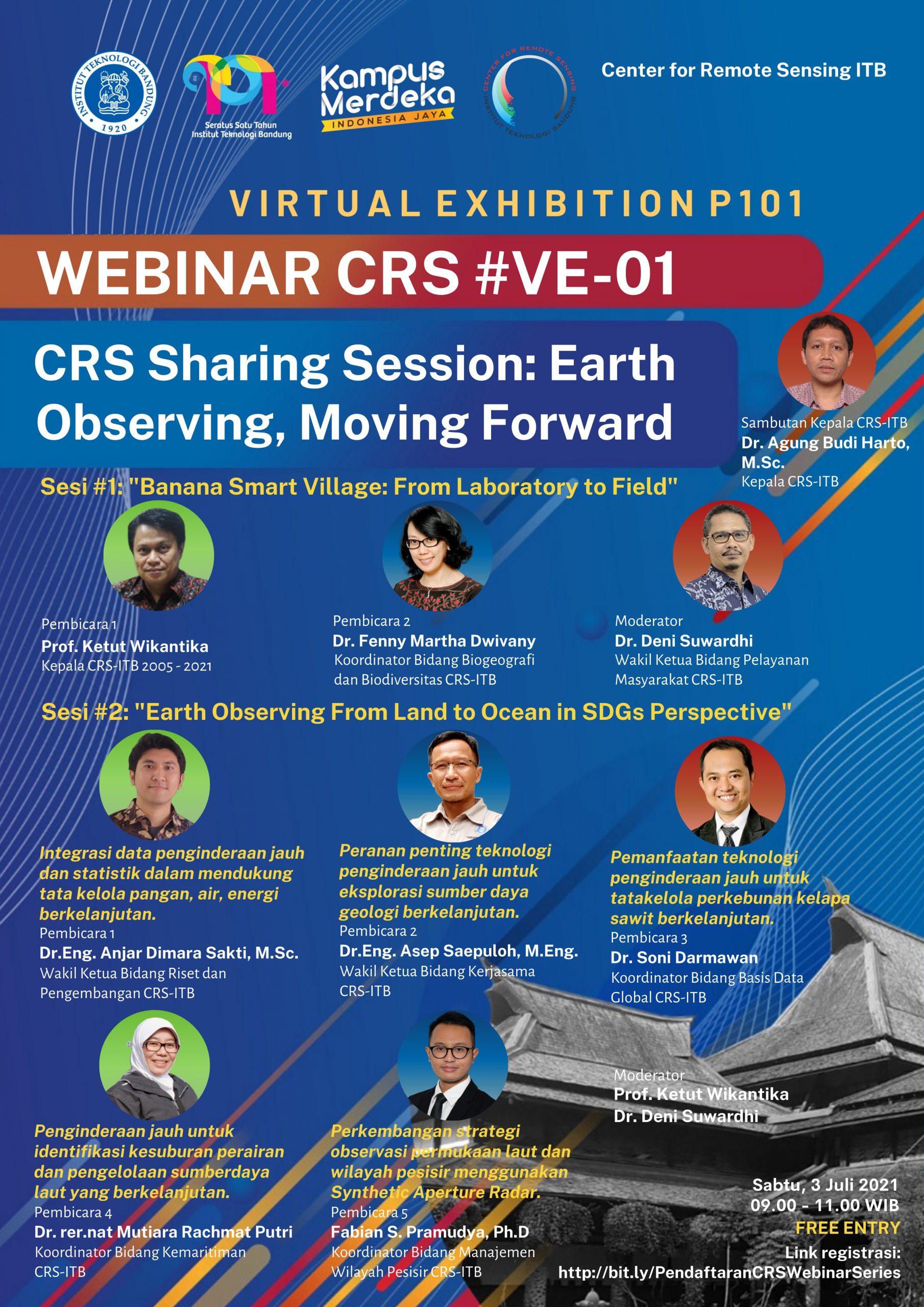 Webinar “Center for Remote Sensing Sharing Session: Earth Observing, Moving Forward”