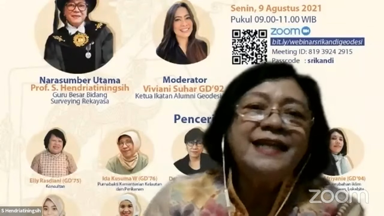 Prof. Hendriatiningsih, Guru Besar Geodesi Perempuan Pertama di Indonesia menuju Purnabakti