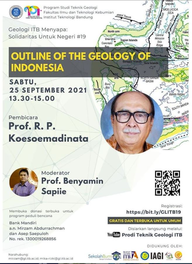 Geologi ITB Menyapa: mengundanga Prof. R. P. Koesoemadinata (Profesor Emeritus Geologi ITB)