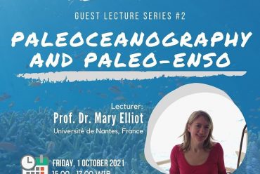 Paleoceanography and Paleo-ENSO  Guest Lecture : Prof. Dr. Mary Elliot (Université de Nantes, France)