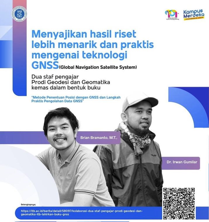 Kolaborasi Dua Staf Pengajar Prodi Geodesi dan Geomatika ITB Lahirkan Buku GNSS