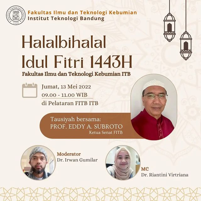 Silaturahmi Halalbihalal Idul Fitri 1443H FITB-ITB