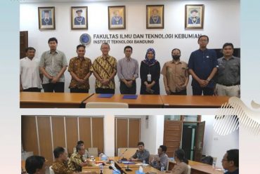 Penandatanganan kontrak antara FITB dengan Dinas Sumber Daya Air Provinsi DKI Jakarta