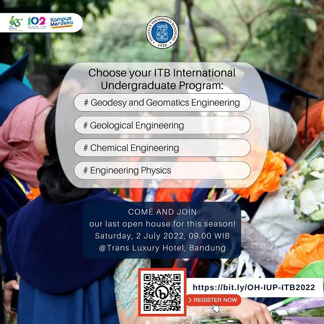 Faculty of Earth Sciences and Technology (FITB) and Faculty of Industrial Technology (FTI) ITB opens their International Track/Class!