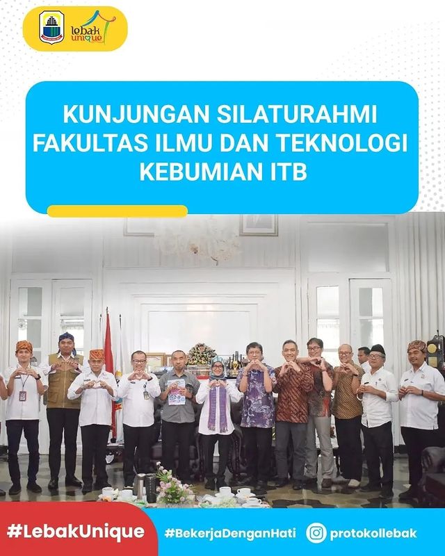 Kunjunga Silaturahmi Fakultas Ilmu dan Teknologi Kebumian ITB