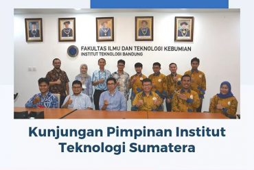 kunjungan dari Institut Teknologi Sumatera (ITERA).