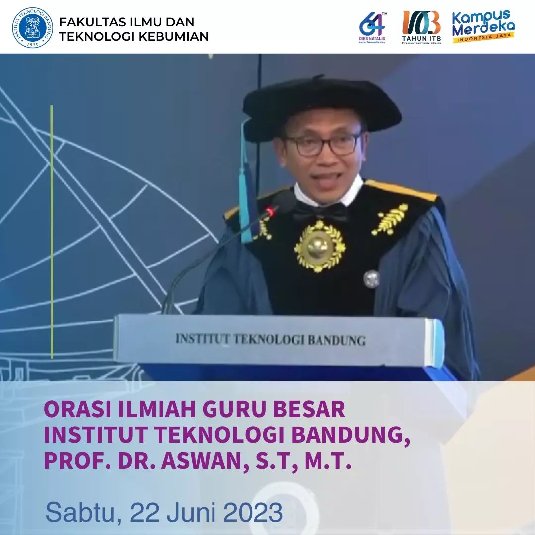 ITB menggelar Orasi Ilmiah Forum Guru Besar ITB.