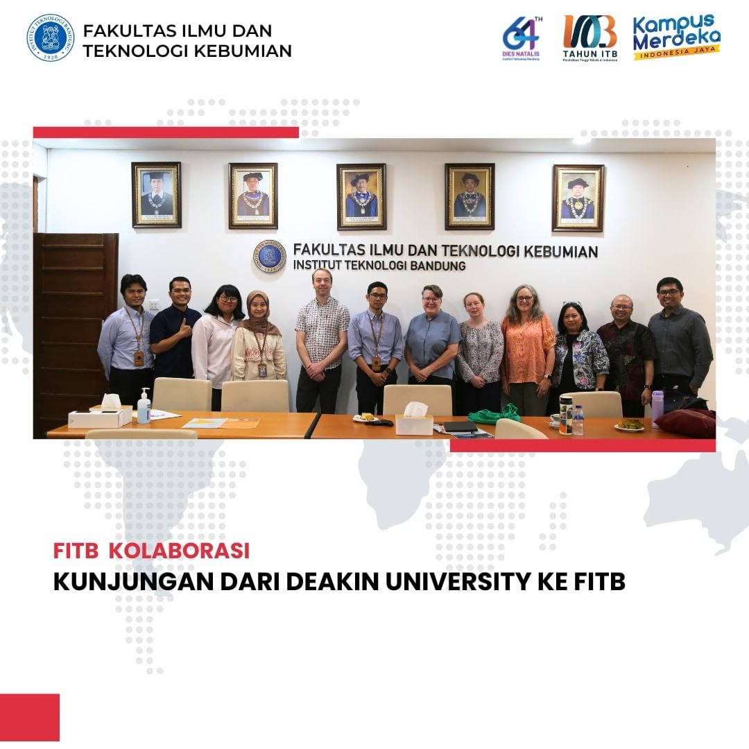 Koordniator menerima kunjungan dari delegasi Deakin University