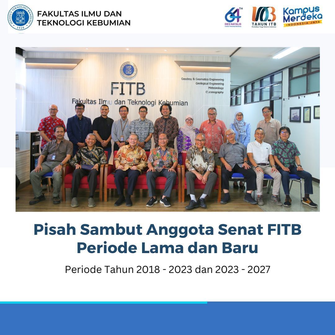 Pisah dan Sambut Anggota Senat FITB – ITB