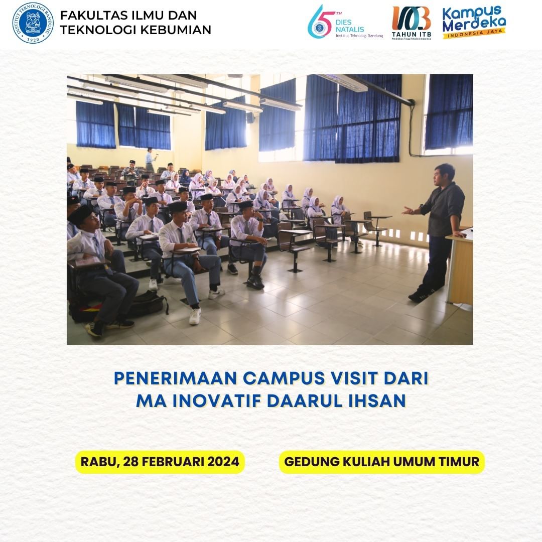Penerimaan Campus Visit dari MA Inovatif Daarul Ihsan