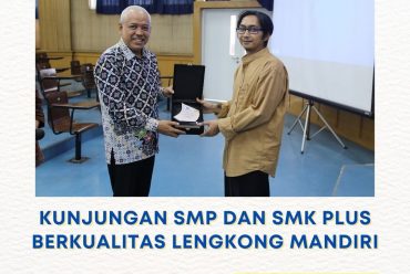 kunjungan dari SMP dan SMK Plus Berkualitas Lengkong Mandiri ke FITB-ITB