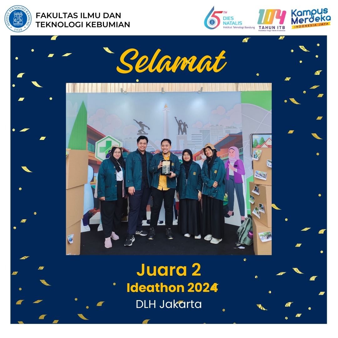 Selamat Juara 2 Ideathan 2024 DLH Jakarta