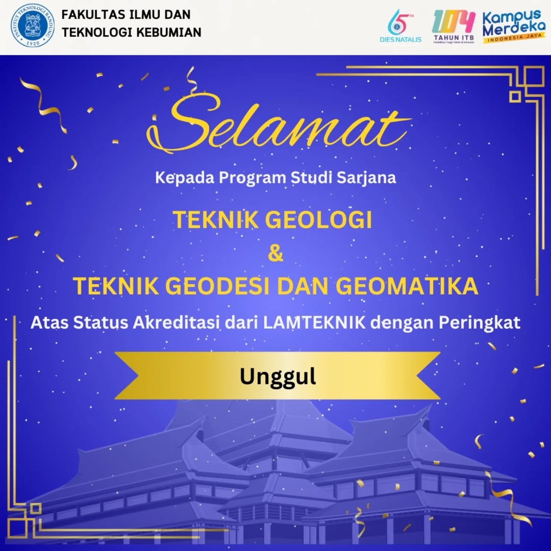 Selamat kepada Program Studi yang telah terakreditasi LAMTEKNIK dengan peringkat UNGGUL