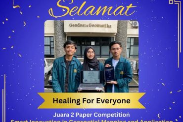 Juara 2 Lomba Paper Competition Smart Innovation in Geospatial Mapping and Application (SIGMA)