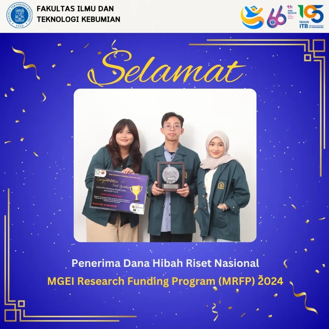 Selamat Penerima Dana Hibah Riset Nasional dalam program MGEI Research Funding Program (MRFP) 2024.