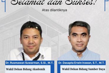 Selamat dan Sukses atas di Lantiknya.