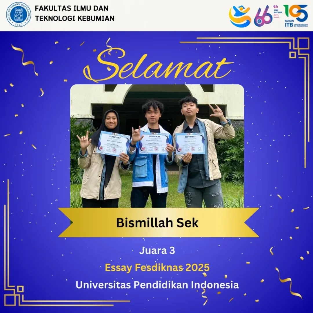 FITB mengucapkan selamat kepada Juara Tiga