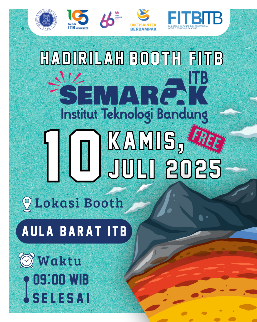 Mari Kunjungi Booth FITB pada Acara SEMARAK ITB 2025