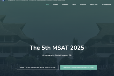 Dean’s Keynote Opening of MSAT
