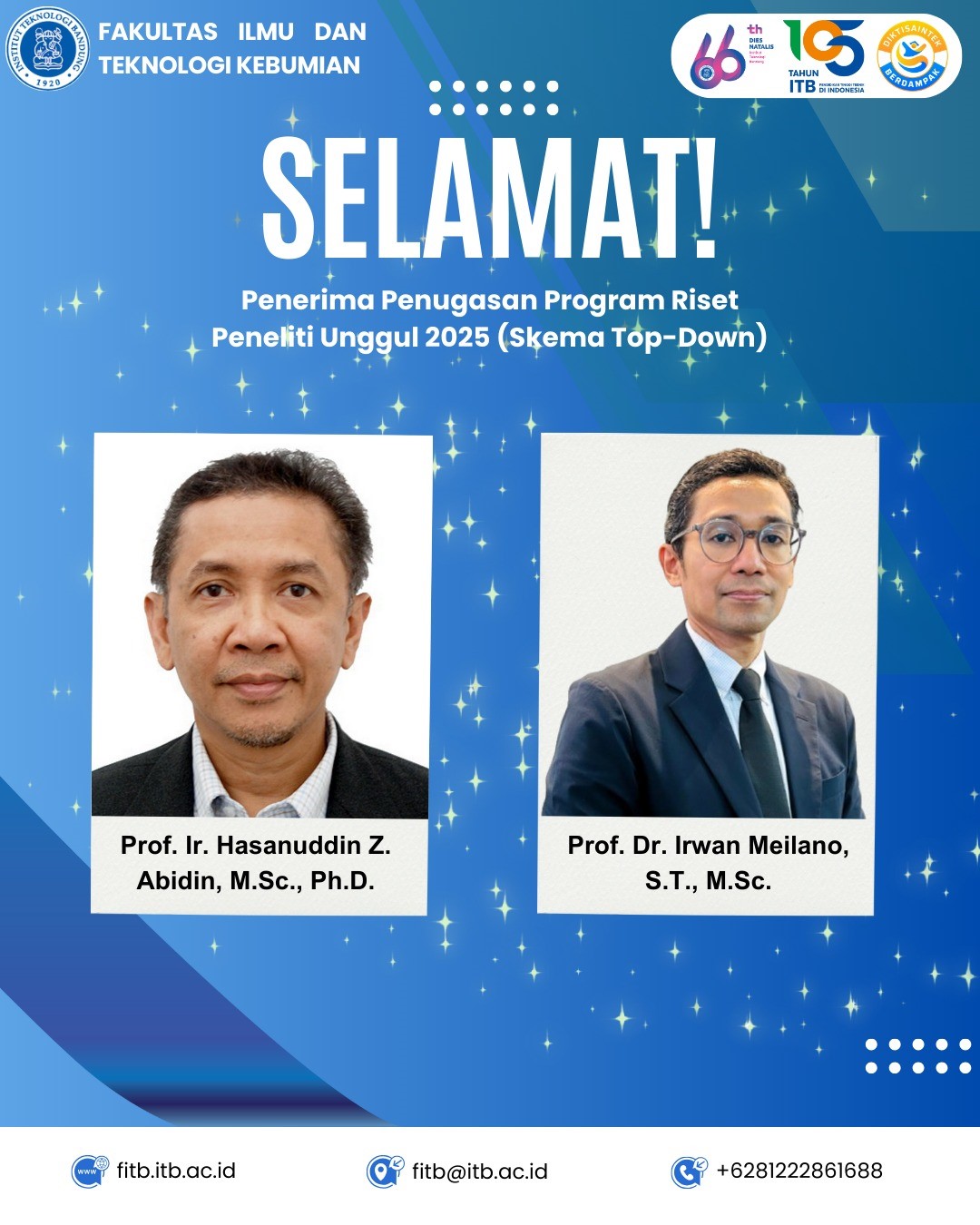 Selamat Penerima Penugasan Program Riset Peneliti Unggul 2025