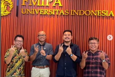 Berdiskusi & Bermitra Dengan Orang-Orang Hebat: Dekanat FMIPA dan FIB Univ. Indonesia