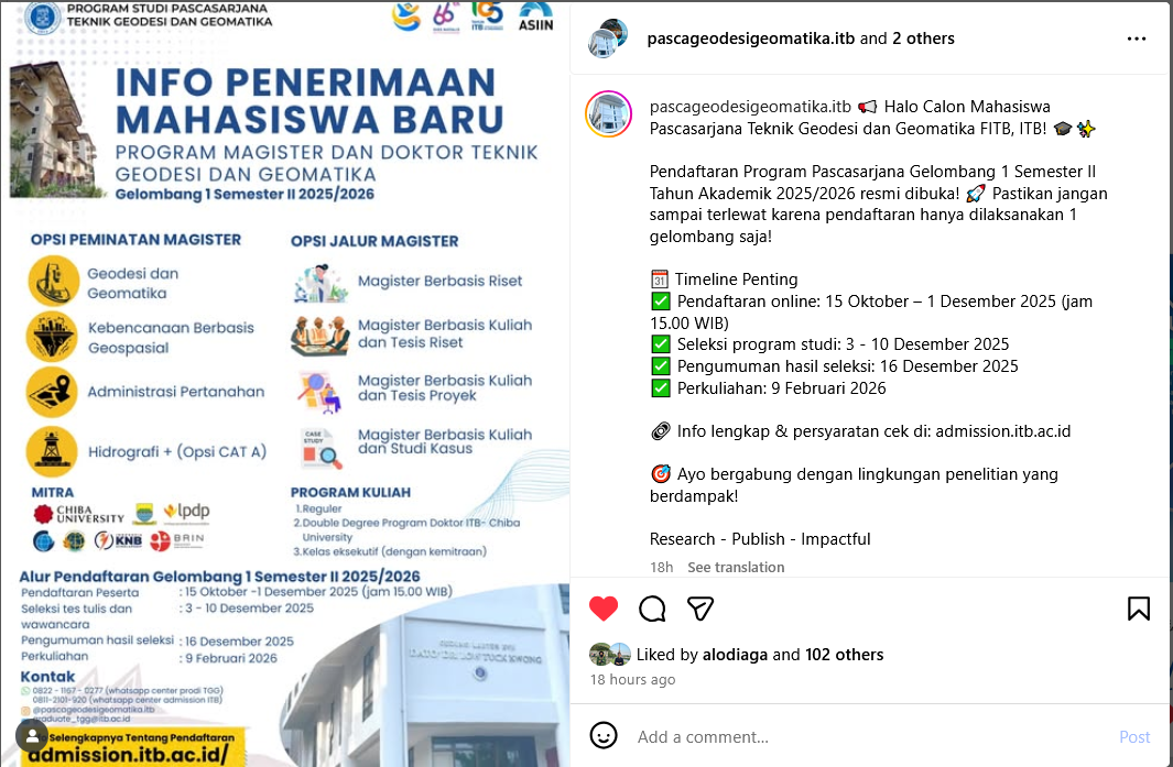 Info Penerimaan Mahasiswa Baru