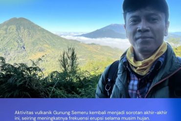 Letupan Semeru Ibarat Tutup Botol Soda yang Dibuka Setelah Diguncang