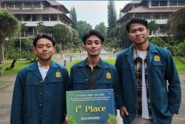 Selamat Telah Meraih Juara 1 dalam Paper & Poster Competition yang diselenggarakan oleh ENVComp HMTL ITB