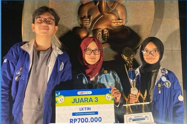 Selamat Atas Juara 3 dalam Karya Tulis Ilmiah Expo Kimia