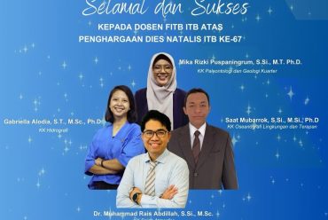 Selamat dan Sukses Kepada Dosen FITB ITB Atas Penghargaan Dies Natalis ITB ke 67